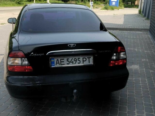 Черный Дэу Леганза, объемом двигателя 2.2 л и пробегом 200 тыс. км за 2000 $, фото 4 на Automoto.ua