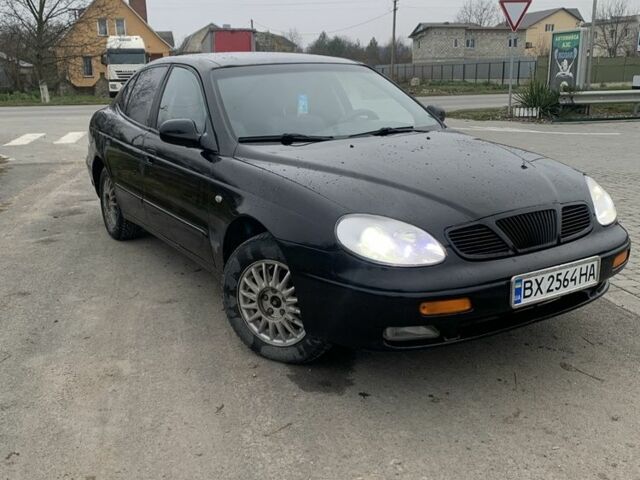 Черный Дэу Леганза, объемом двигателя 2 л и пробегом 469 тыс. км за 2500 $, фото 1 на Automoto.ua