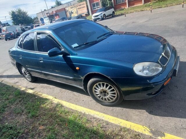 Зеленый Дэу Леганза, объемом двигателя 2 л и пробегом 267 тыс. км за 2350 $, фото 1 на Automoto.ua