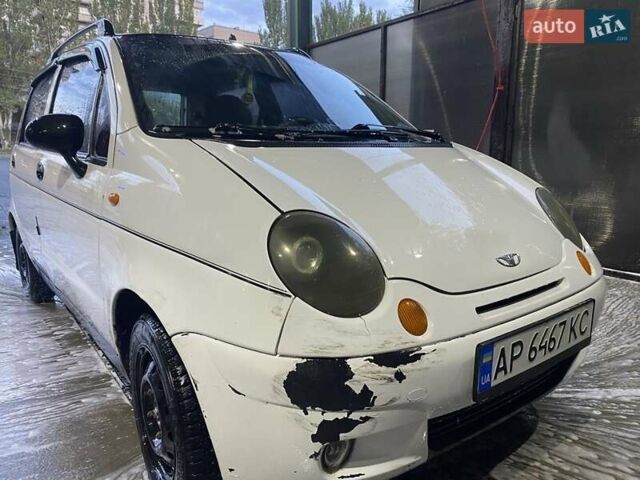 Белый Дэу Матиз, объемом двигателя 0.8 л и пробегом 270 тыс. км за 1500 $, фото 4 на Automoto.ua
