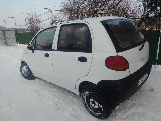 Белый Дэу Матиз, объемом двигателя 0.8 л и пробегом 207 тыс. км за 1200 $, фото 9 на Automoto.ua