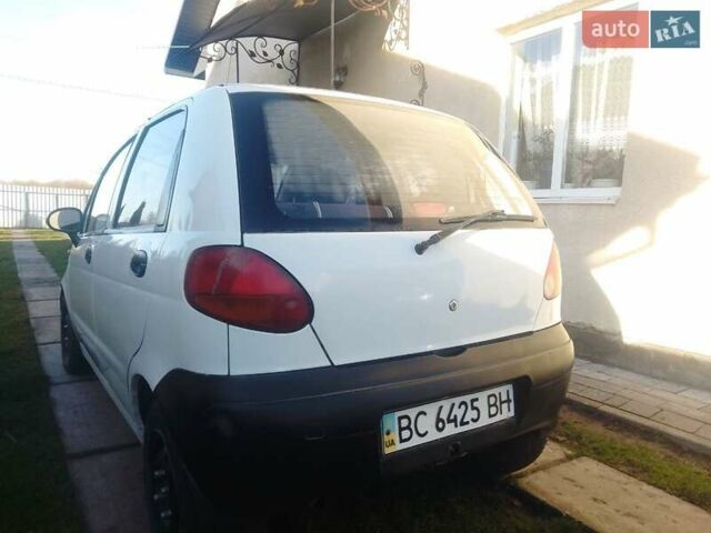 Белый Дэу Матиз, объемом двигателя 0.8 л и пробегом 177 тыс. км за 1200 $, фото 8 на Automoto.ua