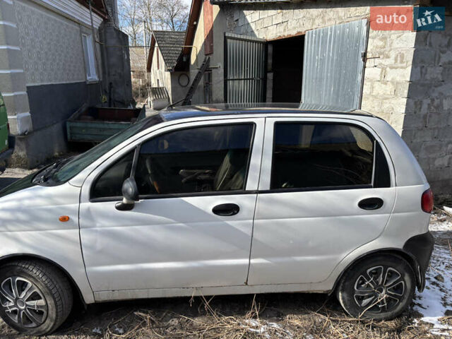 Белый Дэу Матиз, объемом двигателя 0.8 л и пробегом 247 тыс. км за 1200 $, фото 5 на Automoto.ua