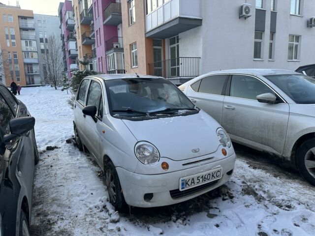 Белый Дэу Матиз, объемом двигателя 0.8 л и пробегом 85 тыс. км за 2600 $, фото 1 на Automoto.ua