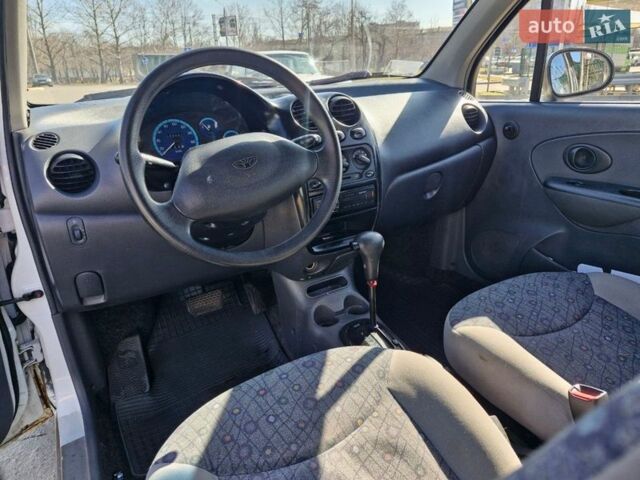 Белый Дэу Матиз, объемом двигателя 0.8 л и пробегом 122 тыс. км за 2499 $, фото 13 на Automoto.ua