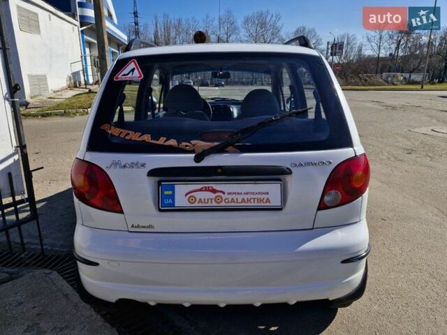 Белый Дэу Матиз, объемом двигателя 0.8 л и пробегом 122 тыс. км за 2499 $, фото 4 на Automoto.ua
