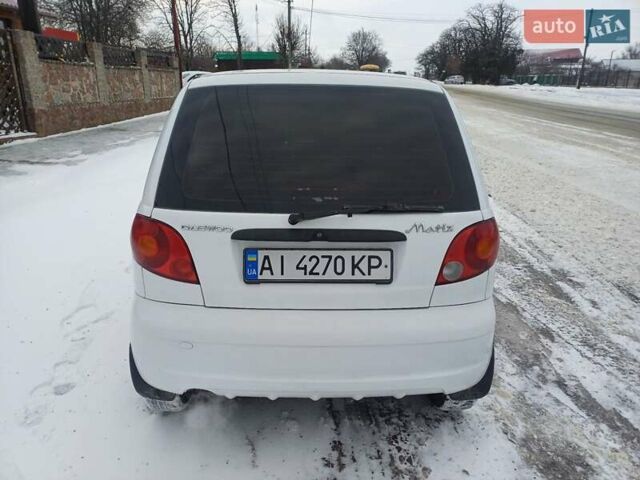 Білий Деу Матіз, об'ємом двигуна 0.8 л та пробігом 156 тис. км за 2800 $, фото 7 на Automoto.ua