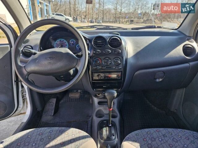Белый Дэу Матиз, объемом двигателя 0.8 л и пробегом 122 тыс. км за 2499 $, фото 14 на Automoto.ua