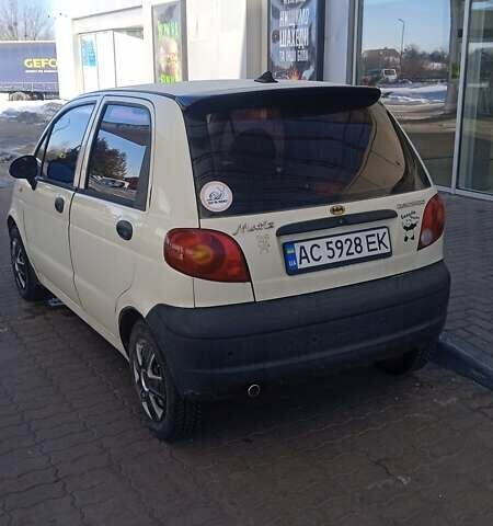 Білий Деу Матіз, об'ємом двигуна 0.8 л та пробігом 130 тис. км за 2100 $, фото 2 на Automoto.ua