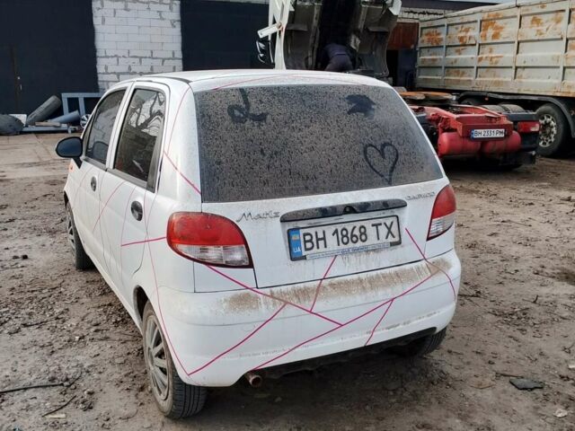 Білий Деу Матіз, об'ємом двигуна 0.8 л та пробігом 146 тис. км за 1850 $, фото 3 на Automoto.ua