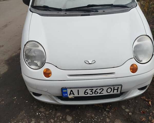 Білий Деу Матіз, об'ємом двигуна 0.8 л та пробігом 100 тис. км за 2200 $, фото 3 на Automoto.ua