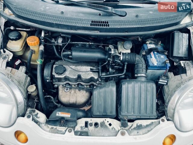 Белый Дэу Матиз, объемом двигателя 0.8 л и пробегом 165 тыс. км за 2200 $, фото 11 на Automoto.ua