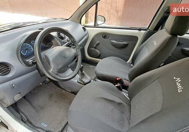 Белый Дэу Матиз, объемом двигателя 0.8 л и пробегом 269 тыс. км за 3200 $, фото 10 на Automoto.ua