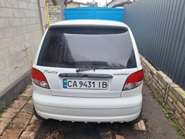Білий Деу Матіз, об'ємом двигуна 0.8 л та пробігом 114 тис. км за 2700 $, фото 3 на Automoto.ua