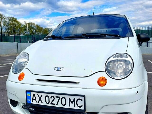 Белый Дэу Матиз, объемом двигателя 0.8 л и пробегом 132 тыс. км за 3500 $, фото 4 на Automoto.ua