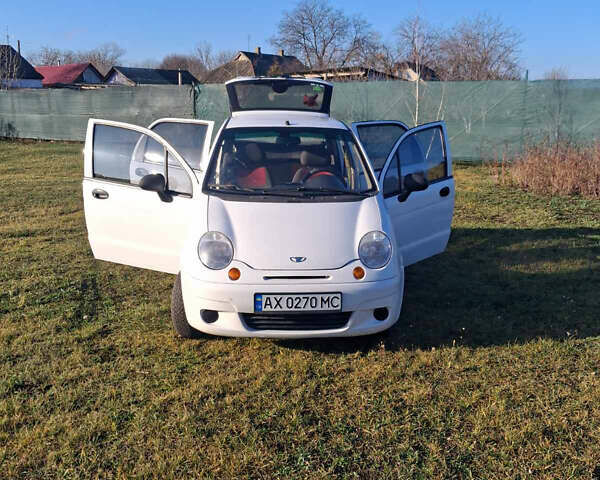 Белый Дэу Матиз, объемом двигателя 0.8 л и пробегом 115 тыс. км за 2300 $, фото 8 на Automoto.ua