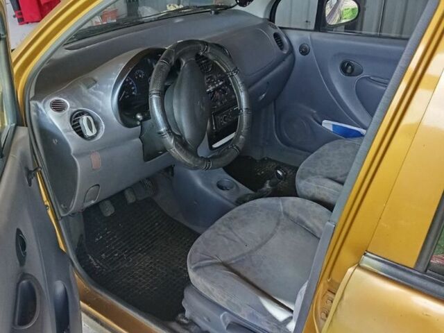 Бежевий Деу Матіз, об'ємом двигуна 0.8 л та пробігом 232 тис. км за 1000 $, фото 3 на Automoto.ua
