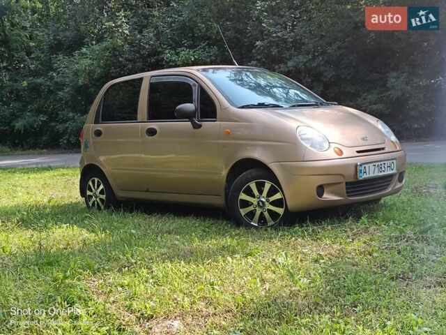 Бежевий Деу Матіз, об'ємом двигуна 0.8 л та пробігом 158 тис. км за 2000 $, фото 17 на Automoto.ua