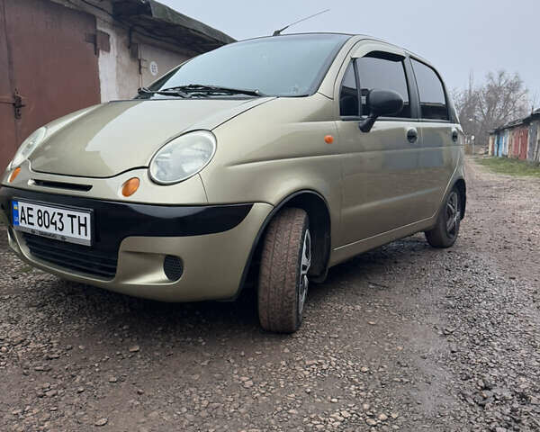 Бежевый Дэу Матиз, объемом двигателя 0.8 л и пробегом 210 тыс. км за 2550 $, фото 1 на Automoto.ua
