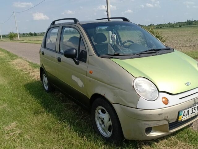 Бежевий Деу Матіз, об'ємом двигуна 8 л та пробігом 76 тис. км за 1538 $, фото 4 на Automoto.ua