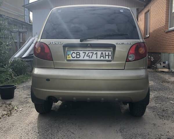 Бежевий Деу Матіз, об'ємом двигуна 0.8 л та пробігом 83 тис. км за 2200 $, фото 1 на Automoto.ua