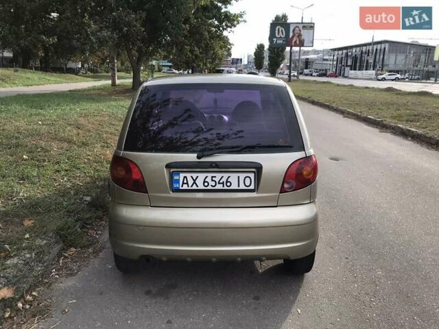 Бежевый Дэу Матиз, объемом двигателя 0.8 л и пробегом 110 тыс. км за 2000 $, фото 8 на Automoto.ua
