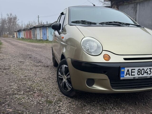 Бежевый Дэу Матиз, объемом двигателя 0.8 л и пробегом 210 тыс. км за 2550 $, фото 1 на Automoto.ua