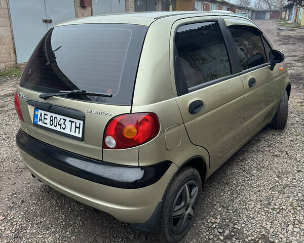 Бежевый Дэу Матиз, объемом двигателя 0.8 л и пробегом 210 тыс. км за 2550 $, фото 4 на Automoto.ua