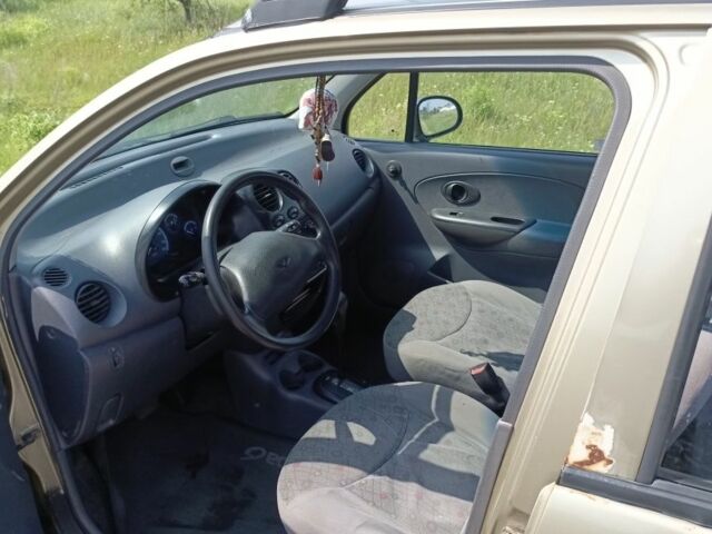 Бежевий Деу Матіз, об'ємом двигуна 8 л та пробігом 76 тис. км за 1538 $, фото 5 на Automoto.ua