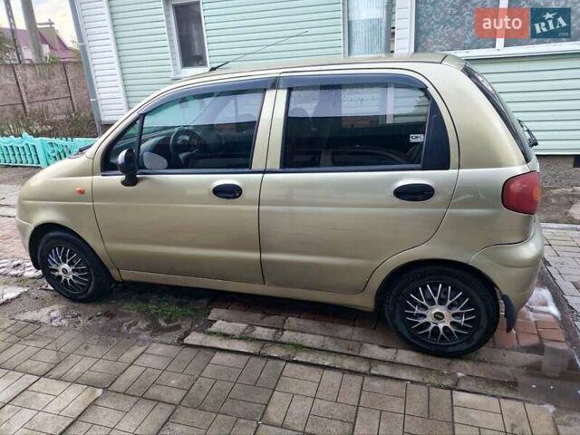 Бежевый Дэу Матиз, объемом двигателя 0.8 л и пробегом 185 тыс. км за 2500 $, фото 3 на Automoto.ua