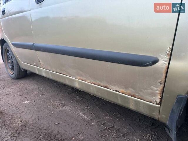 Бежевий Деу Матіз, об'ємом двигуна 0.8 л та пробігом 130 тис. км за 1650 $, фото 7 на Automoto.ua