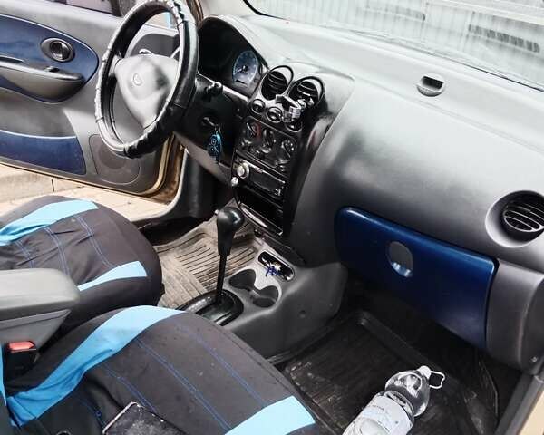 Бежевый Дэу Матиз, объемом двигателя 0.8 л и пробегом 186 тыс. км за 900 $, фото 6 на Automoto.ua