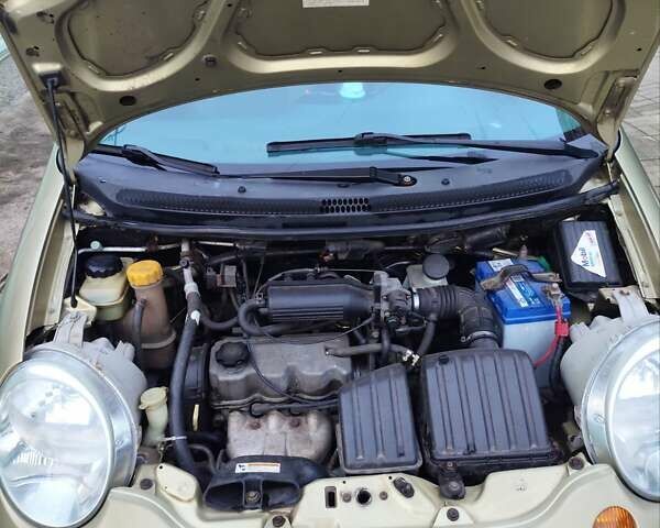 Бежевый Дэу Матиз, объемом двигателя 0.8 л и пробегом 185 тыс. км за 2500 $, фото 15 на Automoto.ua