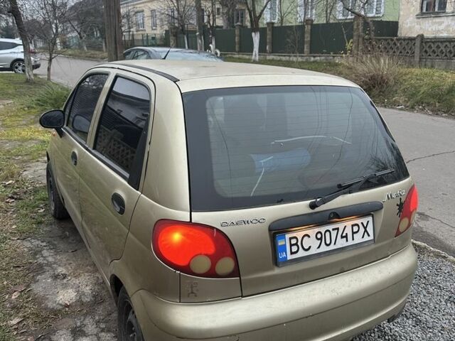 Бежевый Дэу Матиз, объемом двигателя 0.8 л и пробегом 150 тыс. км за 1500 $, фото 1 на Automoto.ua