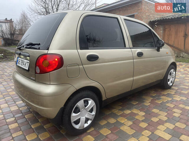 Бежевый Дэу Матиз, объемом двигателя 0.8 л и пробегом 129 тыс. км за 2850 $, фото 2 на Automoto.ua