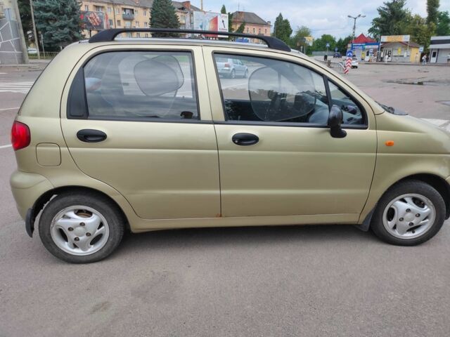 Бежевий Деу Матіз, об'ємом двигуна 0.8 л та пробігом 155 тис. км за 2800 $, фото 3 на Automoto.ua