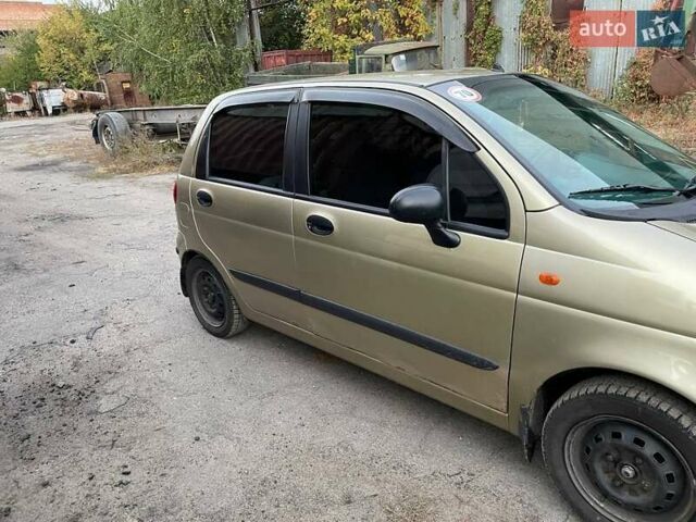Бежевий Деу Матіз, об'ємом двигуна 0.8 л та пробігом 130 тис. км за 2050 $, фото 4 на Automoto.ua