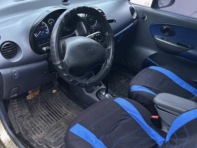 Бежевый Дэу Матиз, объемом двигателя 0.8 л и пробегом 150 тыс. км за 1500 $, фото 4 на Automoto.ua