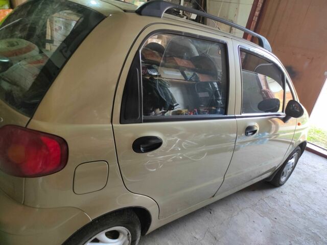 Бежевий Деу Матіз, об'ємом двигуна 0.8 л та пробігом 155 тис. км за 2800 $, фото 5 на Automoto.ua