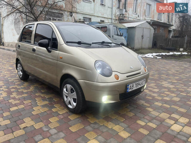 Бежевый Дэу Матиз, объемом двигателя 0.8 л и пробегом 129 тыс. км за 2850 $, фото 3 на Automoto.ua