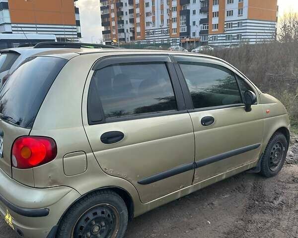 Бежевий Деу Матіз, об'ємом двигуна 0.8 л та пробігом 130 тис. км за 1650 $, фото 11 на Automoto.ua
