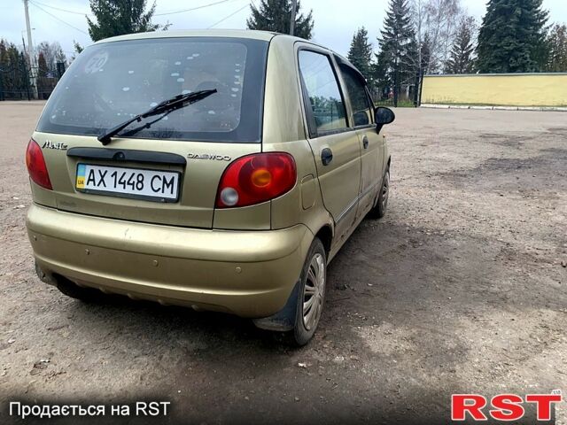 Бежевый Дэу Матиз, объемом двигателя 0.8 л и пробегом 137 тыс. км за 1500 $, фото 4 на Automoto.ua