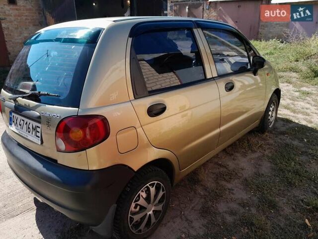 Бежевий Деу Матіз, об'ємом двигуна 0.8 л та пробігом 128 тис. км за 2200 $, фото 4 на Automoto.ua
