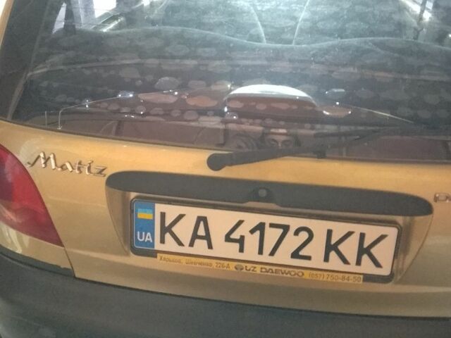 Бежевый Дэу Матиз, объемом двигателя 0.8 л и пробегом 70 тыс. км за 1600 $, фото 5 на Automoto.ua
