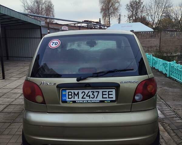 Бежевый Дэу Матиз, объемом двигателя 0.8 л и пробегом 185 тыс. км за 2500 $, фото 6 на Automoto.ua