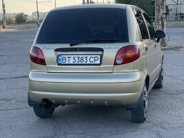 Бежевий Деу Матіз, об'ємом двигуна 0.8 л та пробігом 122 тис. км за 2400 $, фото 7 на Automoto.ua