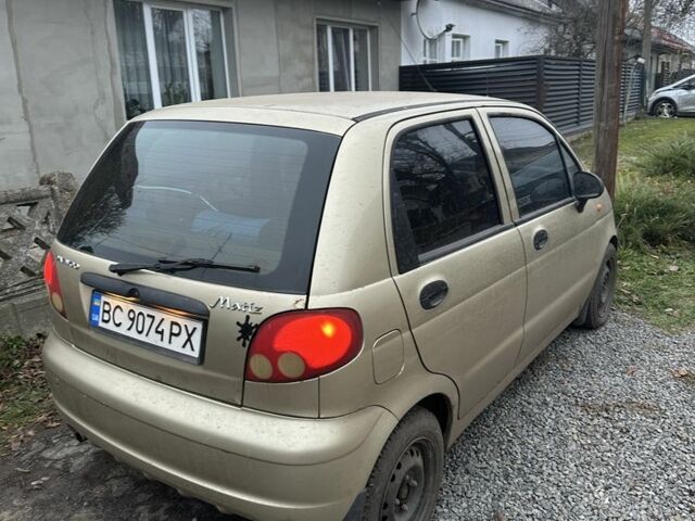 Бежевый Дэу Матиз, объемом двигателя 0.8 л и пробегом 150 тыс. км за 1500 $, фото 2 на Automoto.ua