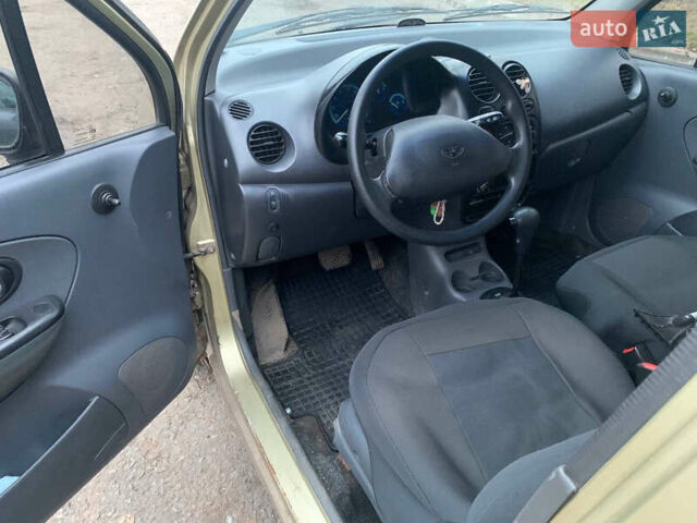 Бежевый Дэу Матиз, объемом двигателя 0.8 л и пробегом 137 тыс. км за 1500 $, фото 6 на Automoto.ua