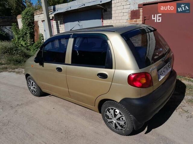Бежевий Деу Матіз, об'ємом двигуна 0.8 л та пробігом 128 тис. км за 2200 $, фото 3 на Automoto.ua