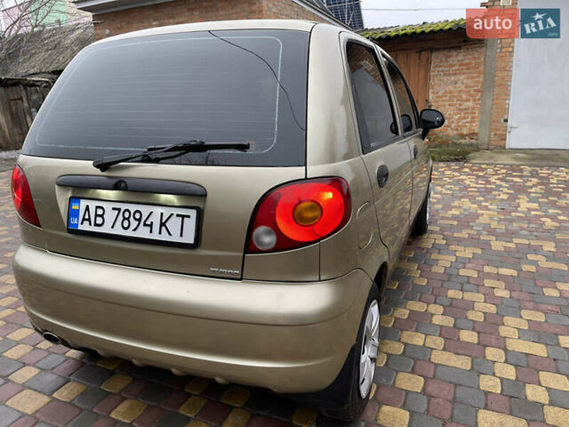 Бежевый Дэу Матиз, объемом двигателя 0.8 л и пробегом 129 тыс. км за 2850 $, фото 9 на Automoto.ua